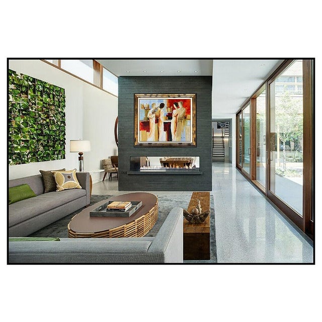 Message us to inquire about custom framing options! (Included for free with every purchase) The artwork here, "The...