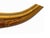 Mid-Century Organic Bamboo and Rattan Fish-Shaped Mirror, France, 1950s For Sale - Image 6 of 11