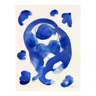 Blue Gesture No 24 For Sale