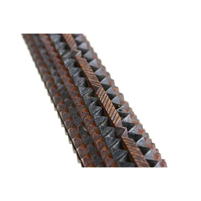 Tramp Art Rustic Handcarved Wall Mirror, Austria, 1880s For Sale - Image 17 of 18