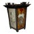 Late 19th Century Glass Hanging Lantern For Sale