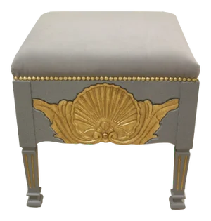 Shell Carvings Swedish Stool