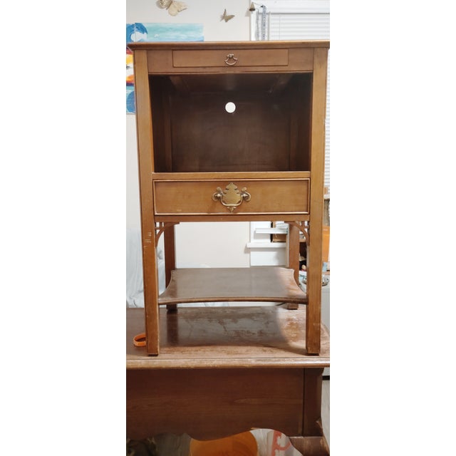 Mid 20th Century Mid 20th Century Kindel Grand Rapids French Regency Fruitwood Breakfront Bookcase For Sale - Image 5 of 6