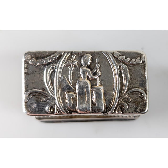 Metal 18th Century Continental European German Silver Box, Augsburg or Hanau For Sale - Image 7 of 11