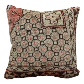 Turkish Kilim Decorative Pillow Cover - 16"x16" For Sale