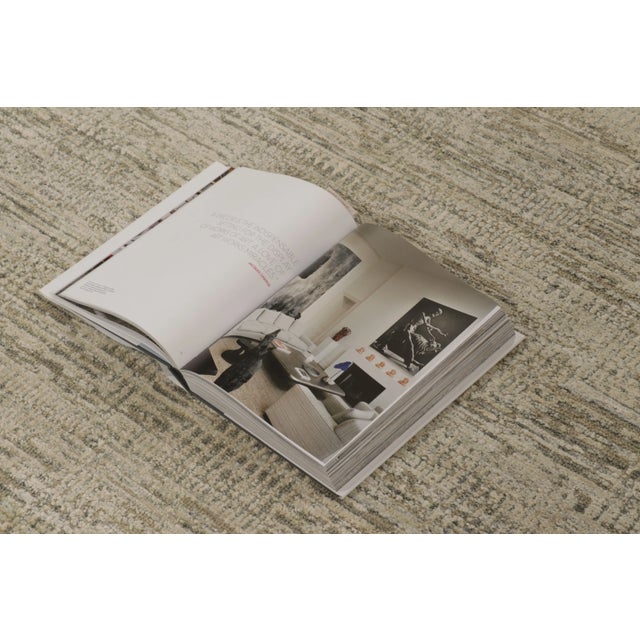 Contemporary Square Textural Rug in Beige Hues, by Rug & Kilim, India For Sale - Image 10 of 10