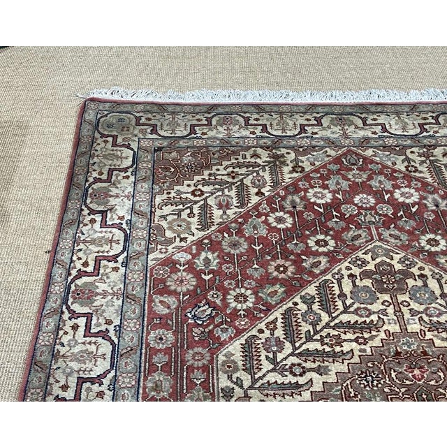Vintage Middle Eastern Wool Rug For Sale - Image 12 of 16