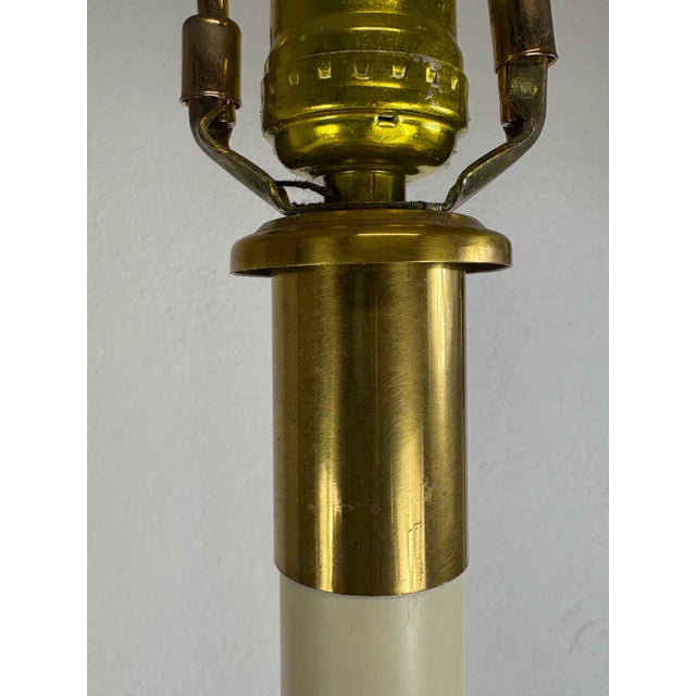 2010s Vintage Hand Painted Frederick Cooper Table Lamps/a Pair For Sale - Image 5 of 11