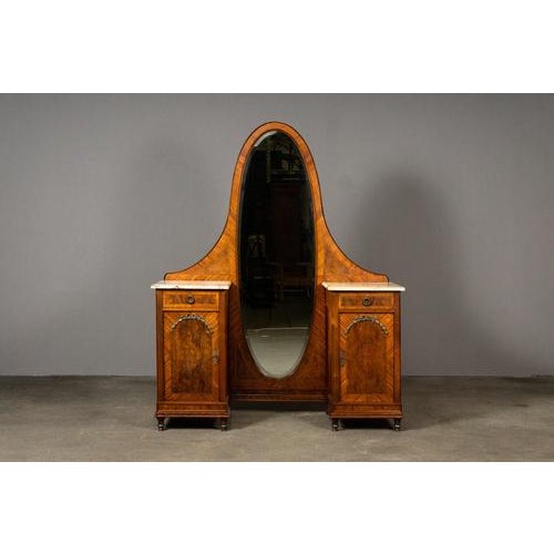 Mirrored Chest of Drawers Period & Style: France - Early 20th Century Features Elegant and practical piece of furniture...