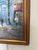 Late 20th Century Listed Artist C.Burnett(IX-XX) Oil Painting Paris Street Scene, Arc De Triomphe For Sale - Image 10 of 12