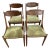 1960s Barney Flagg Mid Century Modern Drexel Chairs For Sale