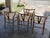 Wood Interior Icons Wish Chairs, Set of Four For Sale - Image 7 of 12