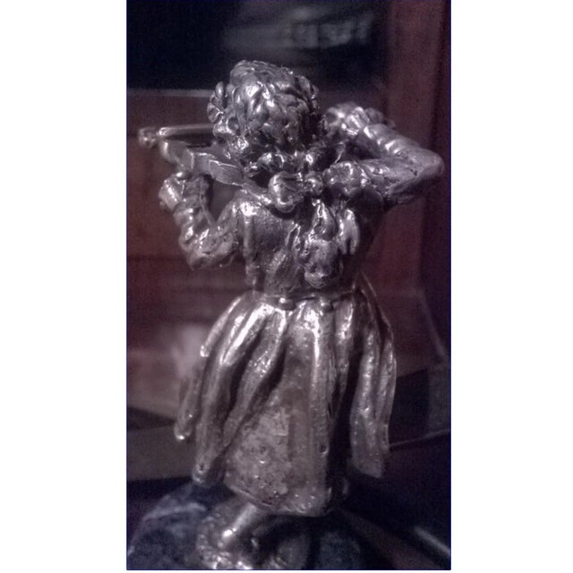 Late 18th Century Paul Storr Solid Silver Musician Figurines- Set of 2 For Sale - Image 6 of 9