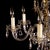 Antique Amber / Clear Cut Crystal Six-Light Chandelier For Sale In New York - Image 6 of 8