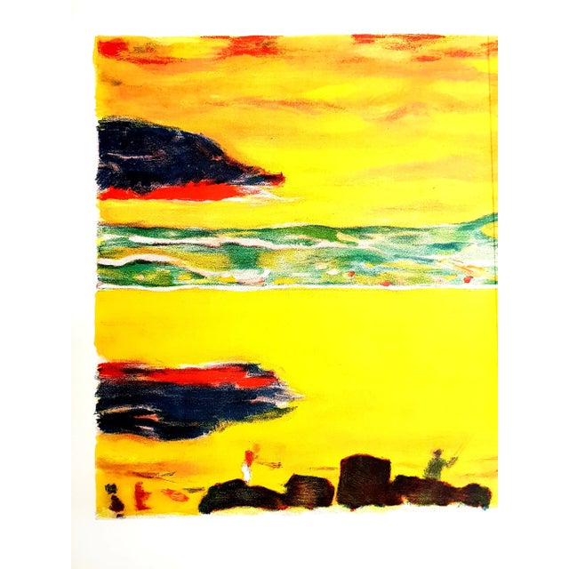 Pierre Bonnard - Sunset on the Mediterranean - Original Lithograph 1940 For Sale - Image 4 of 12
