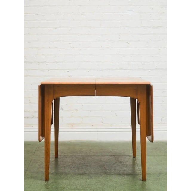 Pecan Vintage Dining Table For Sale - Image 9 of 9