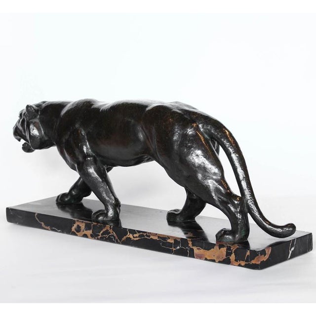 1930s Henri Bargas, Tiger, 1930s, Bronze For Sale - Image 5 of 13