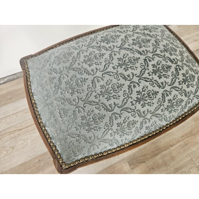 Art Deco Chairs with Stool, 1940, Set of 3 For Sale - Image 12 of 15