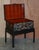 Large Vintage Chinese Hand-Painted Chests on Stands, Set of 2 For Sale - Image 11 of 18