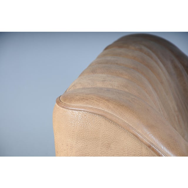 Vintage DS44 Two-Seater Buffalo Leather Sofa from de Sede, 1970s For Sale - Image 6 of 18