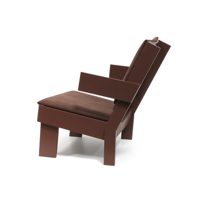 Set of Furniture Armchair and Ottoman by Tom Frencken For Sale - Image 4 of 11