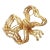Vintage Tiffany & Co. 18k Yellow Gold Large Ribbon Bow Pin Brooch For Sale