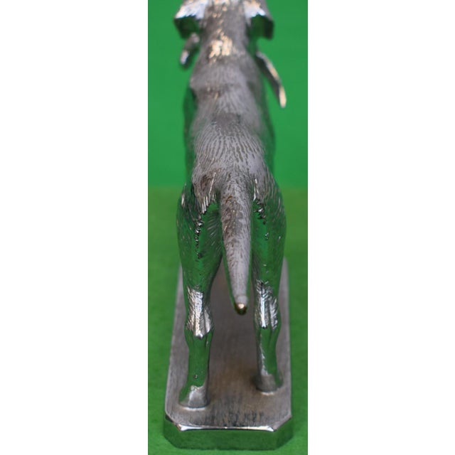 Lejeune Chrome Labrador, Large W/ Pheasant Car Mascot For Sale In New York - Image 6 of 8