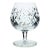 Late 20th Century Waterford Powerscourt Crystal Brandy Glass Snifter For Sale