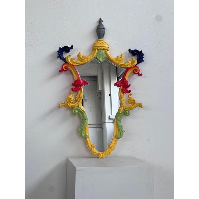 Blue Mirror by Alessandro Mendini for Atelier Mendini, 2000 For Sale - Image 8 of 10