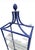 Palm Beach Regency Cobalt Blue Faux Bamboo Pagoda Etagere For Sale In West Palm - Image 6 of 12