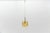 Yellow Yellow Murano Glass Ball Pendant Lamp from Doria Leuchten, 1960s For Sale - Image 8 of 8