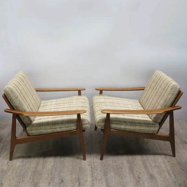 Set of Mid-Century Scandinavian Armchairs, 1950s For Sale - Image 18 of 18