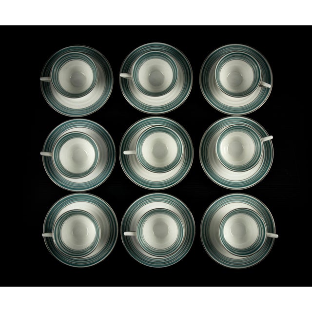 Coffee Set, Mid-20th Century, Set of 18 For Sale - Image 6 of 15
