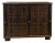 1970s Vintage Mid Century Modern Wooden Fold Out Dry Bar Cabinet For Sale