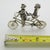 Vintage Italian Handmade Silver Clown on Tandem Bicycle Figurine, 1970s For Sale - Image 9 of 10