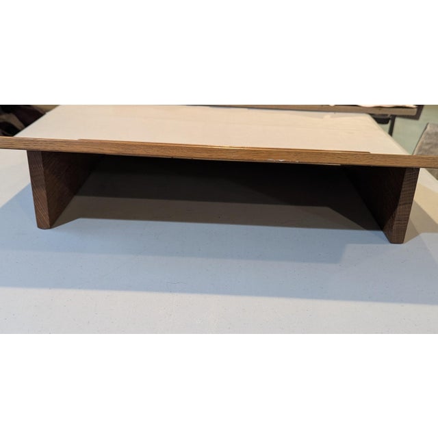 Gorgeous and solid oak large book stand made by Stickley in 1995. It is meant to be used on top of a table or countertop,...