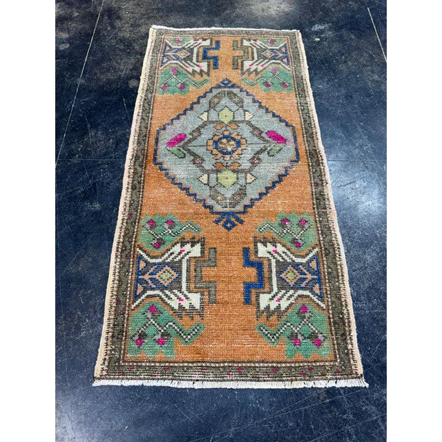 Turkish Yastik Rug 1'8" x 3'4" #23895 Explore a curated collection of hallway runners, wool rugs, and handmade...