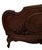 Antique French Louis XV Walnut Bed – Rococo Carved Queen Adaptable Circa 1900s For Sale - Image 9 of 18