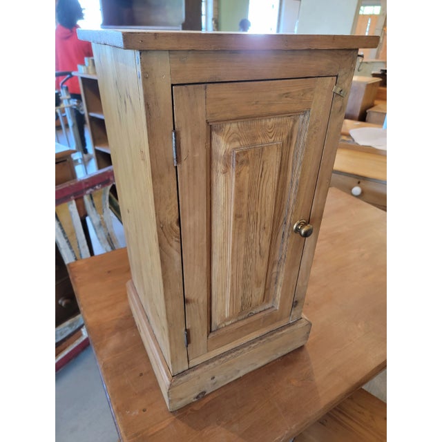 Pine Small Cupboard From England We found this cupboard in the Midlands of England. It has been made of antique wood. We...