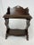 Beautiful and unique mahogany book/magazine stands. This early-to-mid 20th century piece was made in a traditional or...