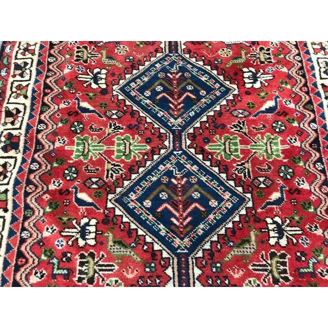 Vintage Wool Yalameh Rug, 1980s For Sale - Image 4 of 11
