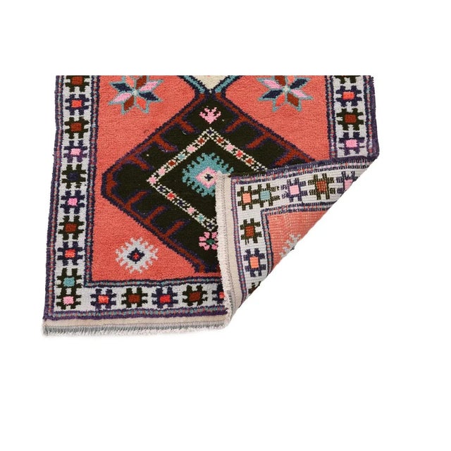 Mid 20th Century Mid 20th Century Vintage Runner For Sale - Image 5 of 7