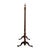 Victorian Barley Twist Rosewood Bead Embroidered Peacock Fireplace Screen C1870 For Sale - Image 9 of 11