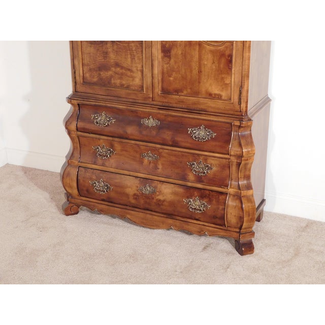 Vintage Henredon Villandry Collection Carved Flame Walnut Bar Chairish