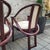 Brown Art Deco Chairs Upholstered in Euphoria Cubista, Misia Paris, France, 1970s, Set of 4 For Sale - Image 8 of 18
