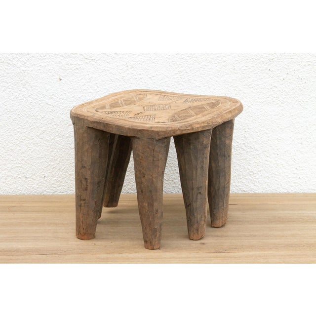8-Legged Vintage Nupe Stool For Sale In Los Angeles - Image 6 of 9