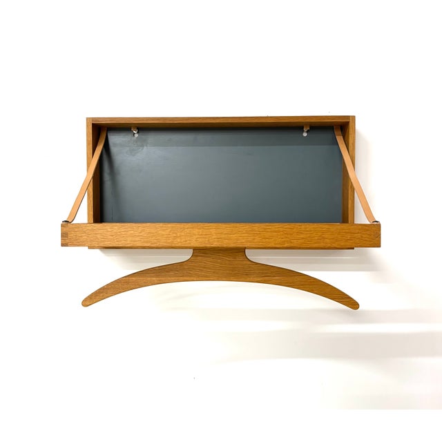 Vintage Wall Hung Valet by Adam Hoff & Paul Østergaard for Virum Møbelsnedkeri, 1960s For Sale - Image 9 of 12