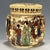 Asian Famille Rose Porcelain Jar With Figural Scene & Lid, 4.7" For Sale - Image 3 of 8