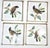 Gold Framed Bird Tile Trivets- Set of Four For Sale - Image 9 of 9