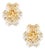 Faceted Crystal and Polished Brass Wall Lights from Kinkeldey, Germany, 1970s, Set of 2 For Sale